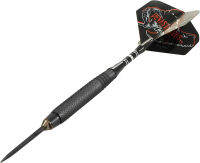 Bottelsen Hammer Head Steel Tip 95% Tungsten Devastators Black Steal 9/32-Inch Diameter Coarse Knurl Dart 23 Gram