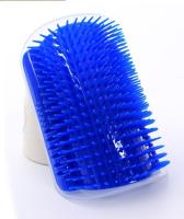 Pet cat Self Groomer Grooming Tool Hair Removal Brush Comb for Dogs Cats Hair Shedding Trimming Cat Massage Device with catnip