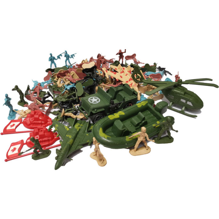 cfdtoy-หุ่น-ทหารจิ๋ว-กองทัพ-ทหารจิ๋ว-ทหาร-ของเล่น-ของเล่นเด็ก-คละแบบ-2004-58