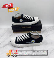 รองเท้าผ้าใบConverse jack - ดอกเดซี่ SIZE.36-45 รองเท้าหุ้มข้อ รองเท้าแฟชั่น รองเท้าลำลอง ใส่สบาย การันตีคุณภาพ