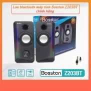 Loa Máy Tính PC Laptop Có Bluetooth Để Bàn Chính Hãng 2.0 BOSSTON Z203BT