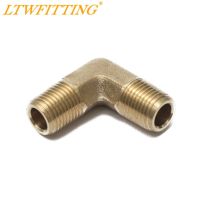 【Direct-sales】 Aesthetic Flaunt Ltwing ท่อทองเหลืองชาย90องศาข้อศอก1/8 "NPT Water Fuel