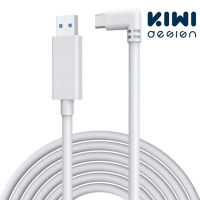 KIWI design Link สายเคเบิลรับส่งข้อมูลความเร็วสูง ความยาว 16FT/10FT 5M/3M USB3.0 to Type C Quest Link