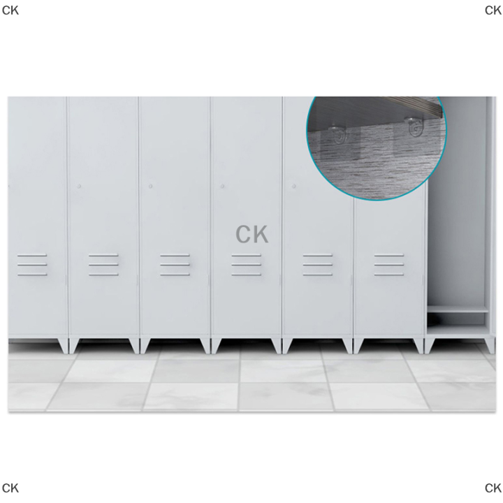 ck-ราวแบ่งชั้นสำหรับตู้เสื้อผ้าแบบไม่พันกันติดเล็บ5ชิ้น