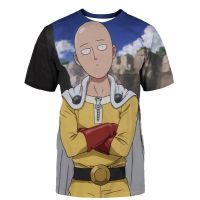 Cartoon Animes ONE PUNCH-MAN 3D Printed Men s T Shirts Fashion Summer O-Neck Short Sleeve Casual Manga Tee Shirt Sports Tops