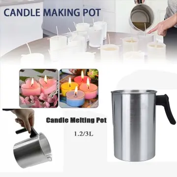 1.2/3L Candle Melting Pot Wax Melting Cup Wax Melting Pot Candle
