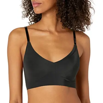 Buy Women's Ck One Cotton Lightly Lined Triangle Bralette Online