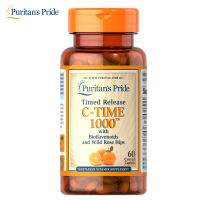 Puritan’s Pride Vitamin C 1000 mg Time Release 60 Caplets