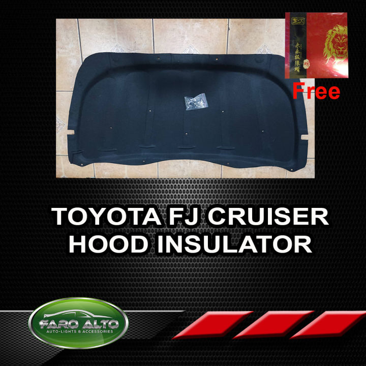 Toyota FJ Cruiser Hood Insulator with Free Yongle Limit Wax Lazada PH