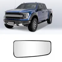 Left Door Wing Side Mirror Glass Heated with Backing Plate Replacement Accessories for Ford F150 2015-2020 Car Accessories FL3Z17K707V