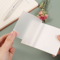 Transparent Sticky Note Pads Posted it Sticky Note Scrapes Stickers Paper Clear Notepad School Stationery Office Supplies