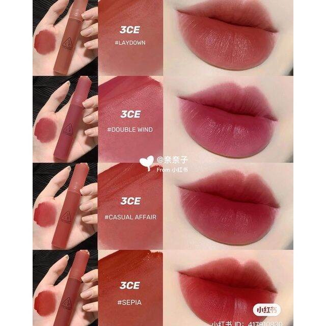 ลิป-3ce-blur-water-tint