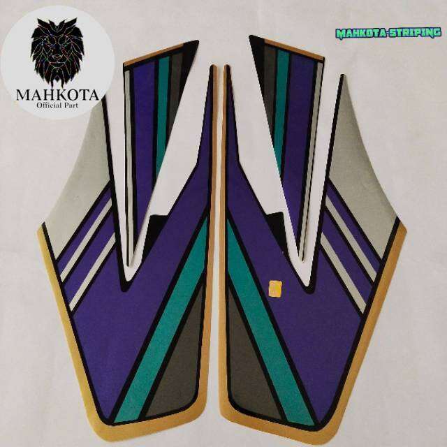 STRIPING stiker list body stiker yamaha RX KING 1994 rxking full set
