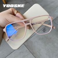 {Paopao glasses} YOOSKE 2022 Unisex Blue Light Blocking แว่นตาคอมพิวเตอร์ผู้หญิง TR90กรอบแว่นตาผู้ชายแว่นตา Anti-Fatigue แว่นตา