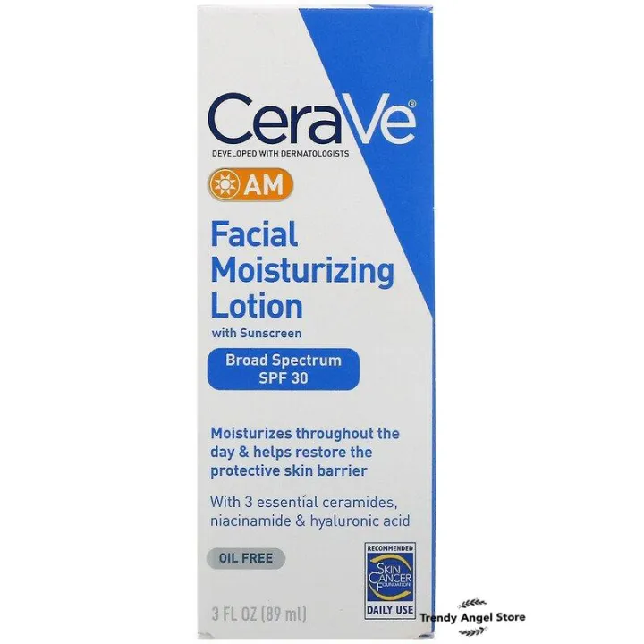 CeraVe, AM Facial Moisturizing Lotion, (89 ml) | Lazada