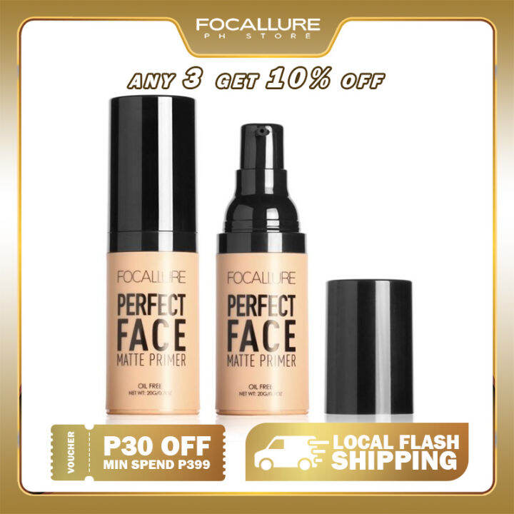 FOCALLURE Base Foundation Primer Professional Make Up Cream Sunscreen