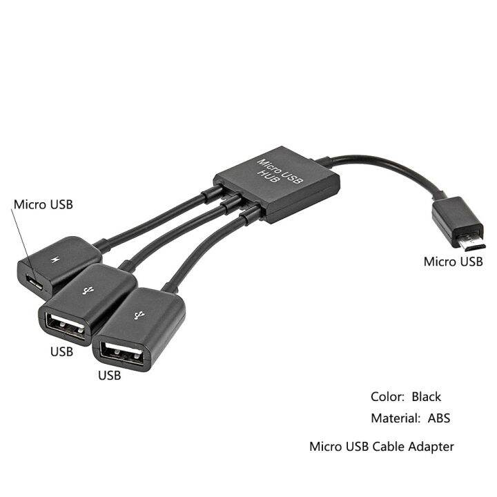 flash-drive-mobile-phone-host-micro-usb-hub-3-in1-converter-otg-cable-อะแดปเตอร์