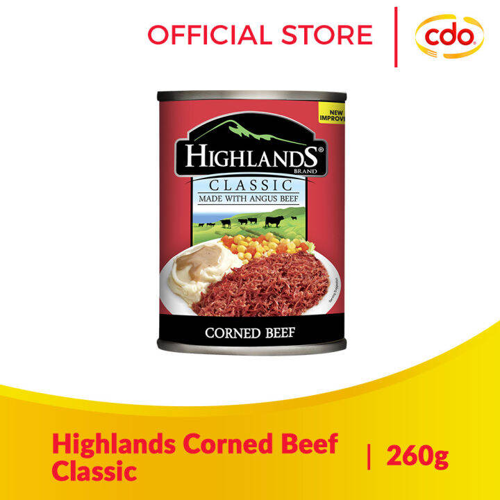 HIGHLANDS Classic Corned Beef 260g Lazada PH