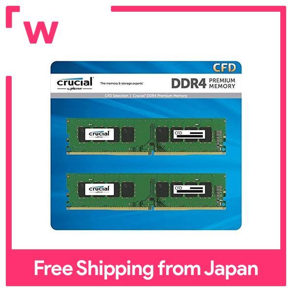 Crucial CFD sale Desktop PC memory DDR4-3200 (PC4-25600) 16GB x 2
