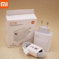 Xiaomi poco F4 F5 Pro 67W ของแท้เทอร์โบชาร์จเร็ว EU US plug 6A สาย USB C สำหรับ Xiaomi 12S 12X redmi Note 12 11 11T 11E Pro