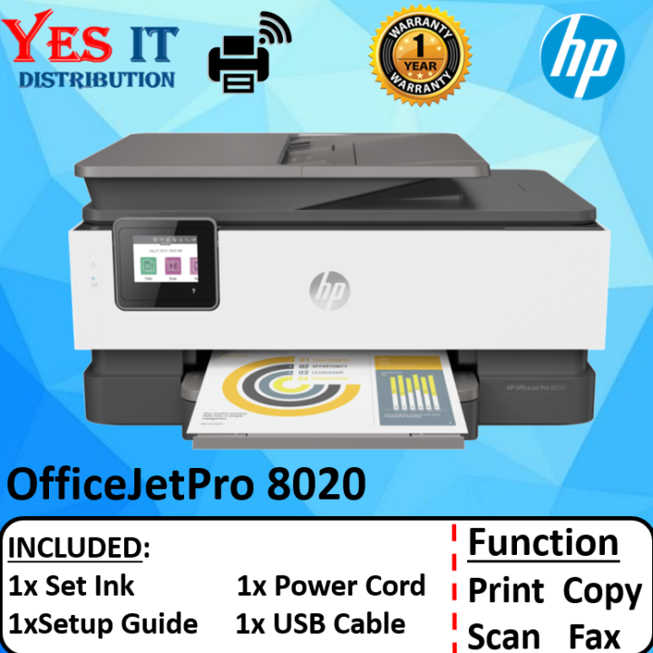 Hp Officejet Pro 8020 All In One Wireless Color Printer With Two Sided