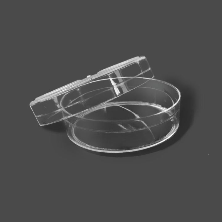 10Pcs 35mm Disposable Sterile Plastic Petri Dish Transparent Lab ...