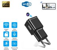 1080P Mini Surveillance Cameras Wall Plug with Wifi Charger USB Wireless Portable Camcorders US/EU Video Recorder