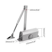 【hot】∋☍✷  Round Type Adjustable Door Closer Closing Latching Drop Ship