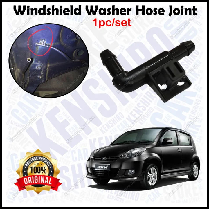 For Perodua Myvi Windshield Washer Hose Wiper Joint Clip Genuine Part