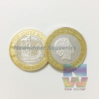 1ออนซ์เหรียญเงินและเหรียญทองอังกฤษ Royal Family Elizabeth II Queen Prince Charles William George เหรียญที่ระลึกสำหรับรวบรวม