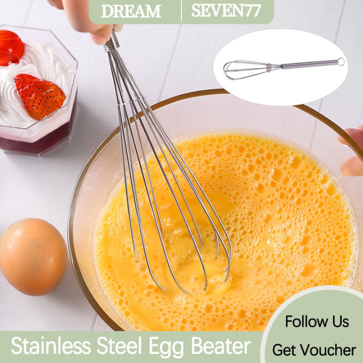 Manual Egg Beater Stainless Steel Eggbeater Whisk Hand Mixer Egg Stirrer  Kitchen Egg Tools For Making Cream of Egg Beater