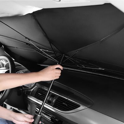 Foldable Car Sun Umbrella Shades for Windshield Sun Shade Cover UV Protection Heat Insulation Car Interior Front Window Sunshade