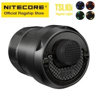 NITECORE สัญญาณไฟ Tsl10i หมวกท้ายรถตำรวจไฟกะพริบเตือนหลายแหล่งกำเนิดแสง LED ไฟฉาย P20ix I4000r P30i P10i P20i