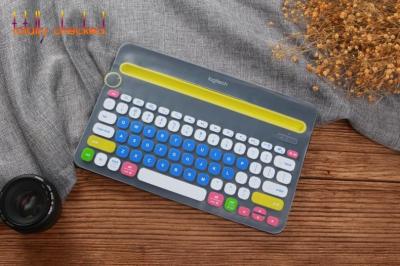 Silicone Dustproof Wireless Desktop keyboard Cover For Logitech K480 Bluetooth Multi-Device Keyboard Protector Dust skin film