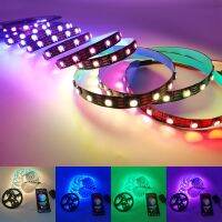 CW LED Lights StripS USB WIFIWLED WS2812B SMD5050 DC5V 1M 2M4M 5MLamp Tape Ambient TV Background Lighting