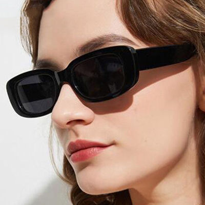 แว่นตากันแดดผู้หญิง,แว่นตากรอบรูปไข่แฟชั่นแว่นตากันแดดกรอบขนาดเล็กป้องกัน UV400กลางแจ้งใช้ได้ทั้งชายและหญิง