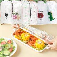 【CW】▨ஐ✕  100pcs Disposable Elastic Food Storage Lids Bowl Plastic Ziplock Lids