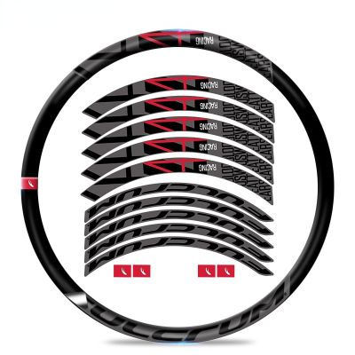 สติกเกอร์ชุดล้อจักรยานเสือหมอบรถแข่ง4 DB สติกเกอร์ตกแต่งสติกเกอร์ตกแต่งล้อรถมอเตอร์ไซด์ขี่จักรยานแผ่น R4เบรคกันน้ำอุปกรณ์ตกแต่งจักรยาน