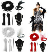 1920S Headband Gloves Dress Accessories Flapper Holder Charleston Girl Charleston Ladies Gatsby Fancy Flapper