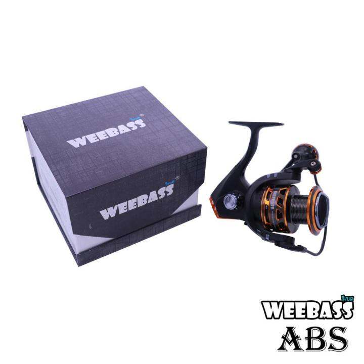 อุปกรณ์ตกปลา-weebass-รอก-รุ่น-abs-รอกตกปลา-รอกสปินนิ่ง-spinning