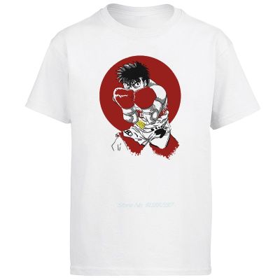 เสื้อยืดแขนสั้น พิมพ์ลาย Hajime No Ippo Fighting Spirit Voting On Qwertee แฟชั่นฤดูร้อน สําหรับผู้ชาย  RLUD