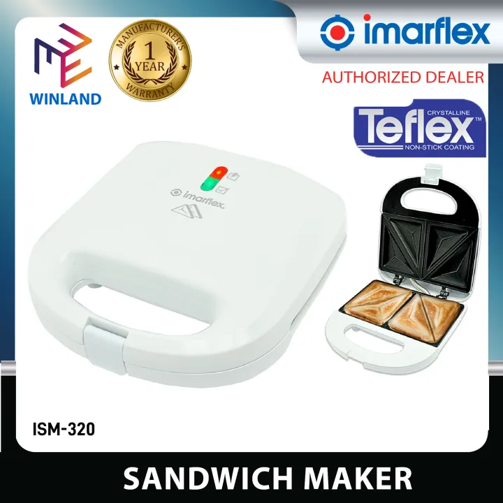 Imarflex Original ISM320 Quick Toast Sandwich Maker * WINLAND