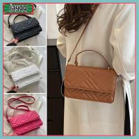 JAYQQ สีทึบทึบ กระเป๋าสะพายไหล่แบบสั้น หนังพียู กระเป๋า crossbody พักผ่อนยามว่าง ถุงใต้วงแขน ผู้หญิงผู้หญิงผู้หญิง