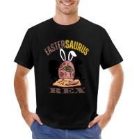 Eastersaurus Rex Easter - Easter Saurus Kelinci T-Shirt Anime Cepat Kering Kemeja Hitam T Shirt Untuk Pria S-4XL-5XL-6XL