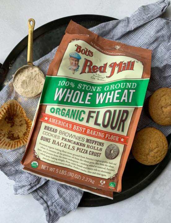 bobs-red-mill-organic-whole-wheat-flour-2-27kg-บ๊อบเรดมิลล์-ออร์แกนิค-แป้งโฮลวีท-2-27กก