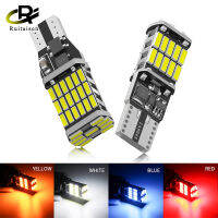 ไฟ Led รถยนต์ T15 W16W Canbus ไม่ผิดพลาด4014SMD สำหรับอุปกรณ์ตกแต่งภายในรถยนต์ไฟท้ายไฟถอยหลัง6000K สีขาว12V