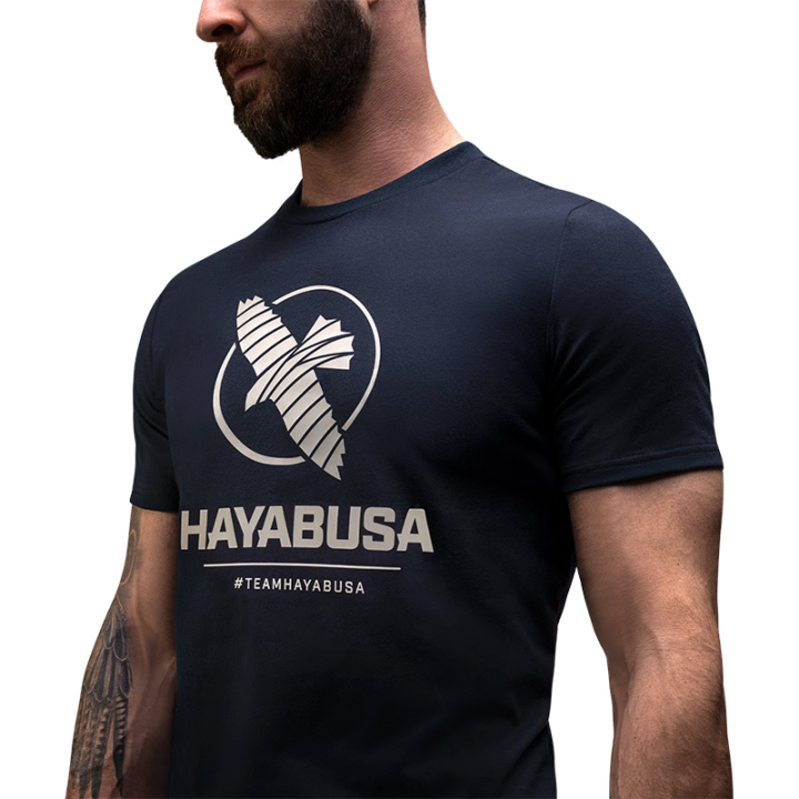 hayabusa-hayabusa-ชุดแขนสั้นกีฬาสำหรับทั้งหญิงและชายคอกลมพร้อมส่งเสื้อยืดออกกำลังกาย