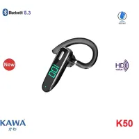 หูฟังบลูทูธ Kawa รุ่น K50 มาพร้อมกล่องชาร์จ บลูทูธ 5.3 กันน้ำ IPX4 หูฟังไร้สาย