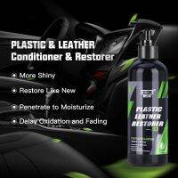 【hot】 300ML Car Plastic Restorer for Interior Exterior Trim Long-lasting Cleaner Agent Hydrophobic