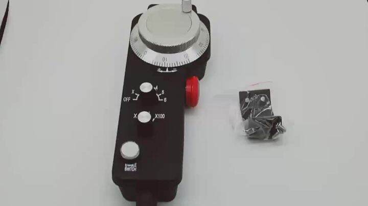 Volantino Elettronico CNC, Diametro 60 Mm 4 Terminali Con Impugnatura Generatore Di Impulsi Manuale Volantino CNC - Foto 8